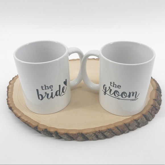 Other - 💍 Bride and Groom 👰🏻🤵🏻 Coffee Mug Set